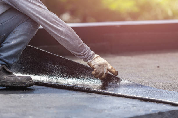 Professional Foundation Crack Repair technician working in Ionia, MI